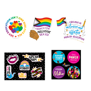 Women's Fund Of Omaha | Sticker Extravaganza Bundle