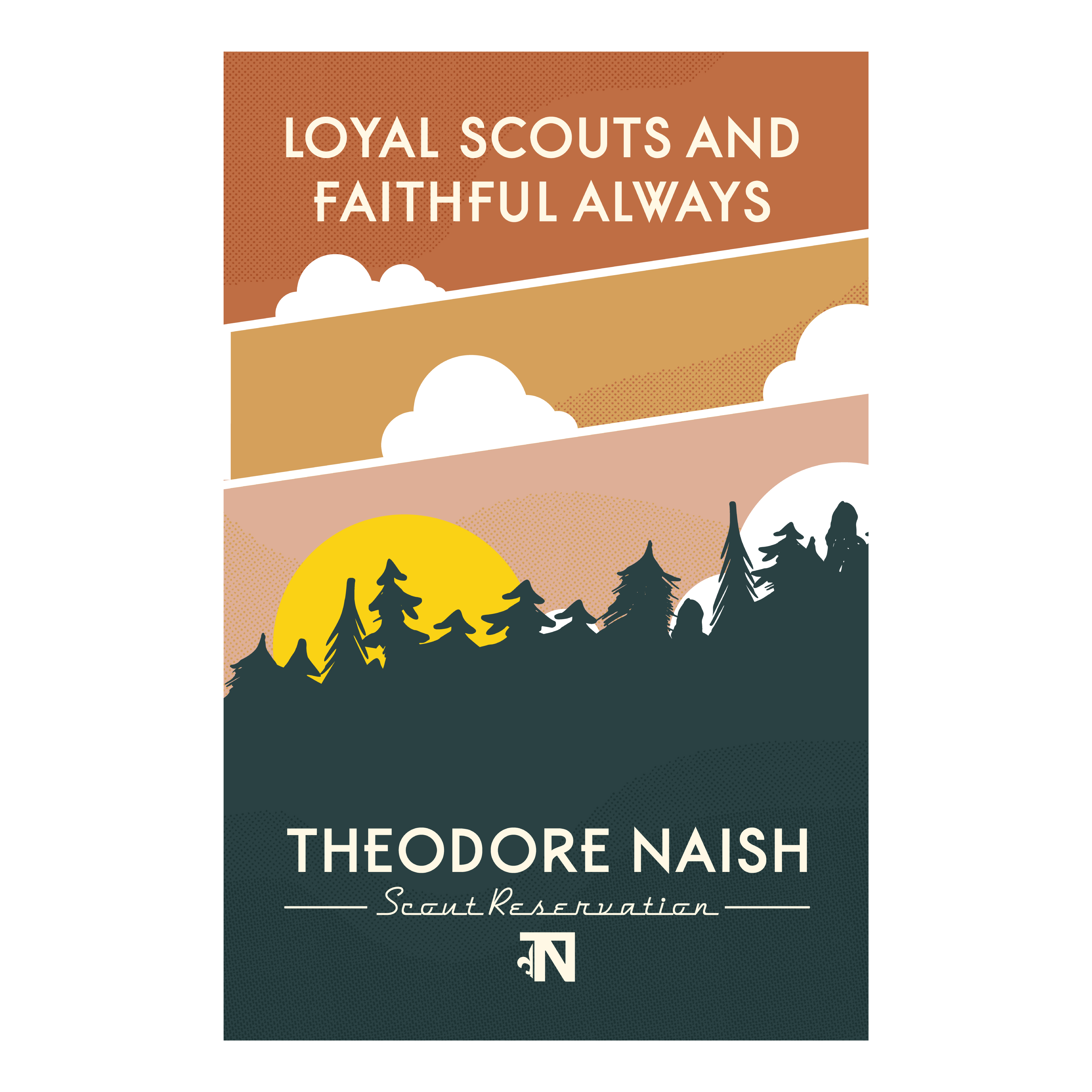 Boy Scouts of America | Theodore Naish Scout Reservation Poster