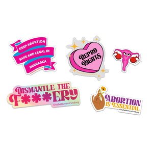 Women's Fund Of Omaha | Bodily Autonomy Sticker Pack