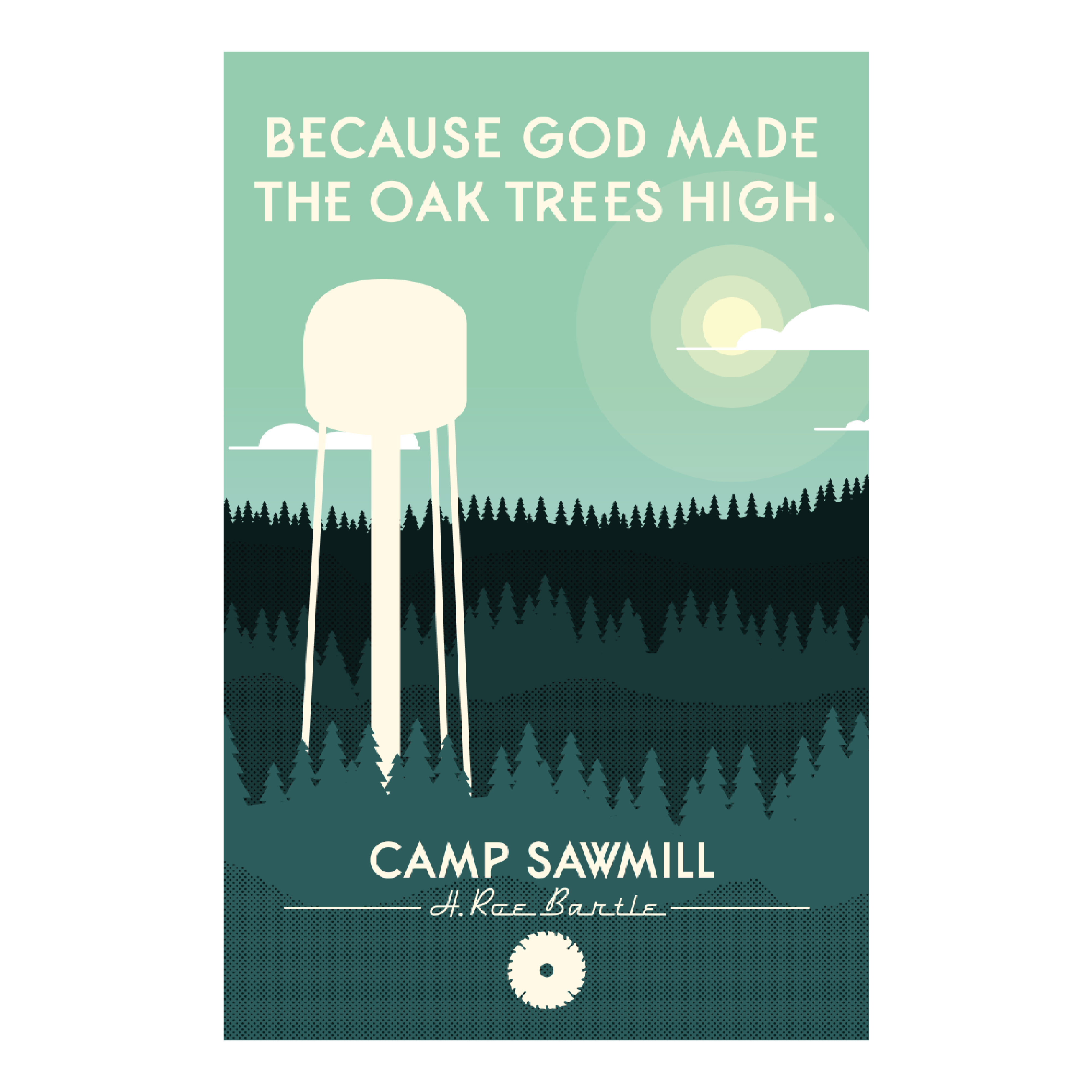 Boy Scouts of America | Camp Sawmill Poster