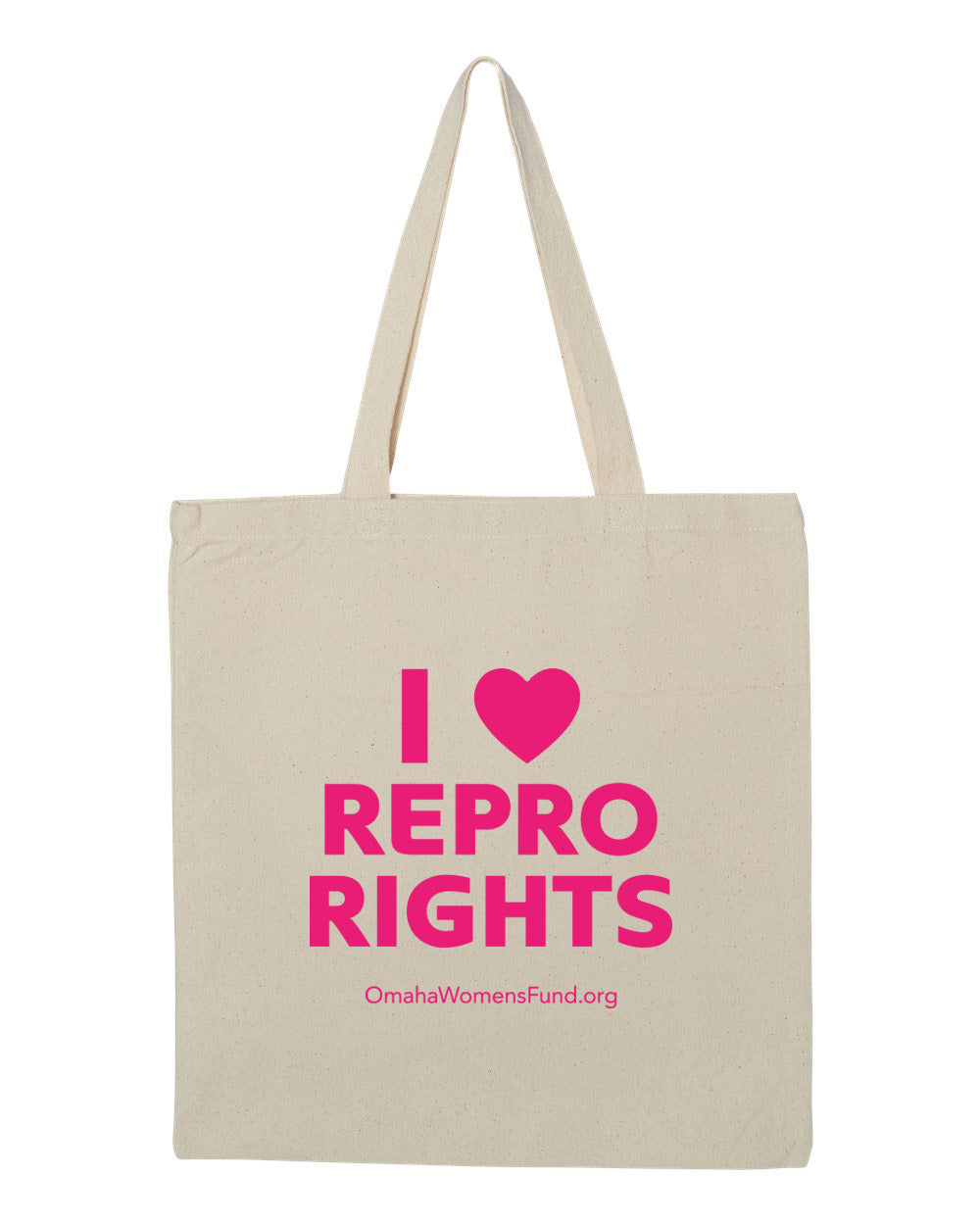 Women's Fund Of Omaha | I Heart Repro Rights Tote
