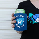 koozie featuring the "It's Great To Be Us" Rhythm and Blues cruise Logo