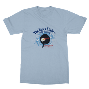 KKFI | Blues Kitchen 20th Anniversary T-Shirt - Light Blue