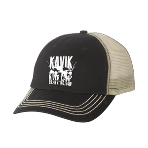 Kavik River Camp | Hat - Black & Khaki