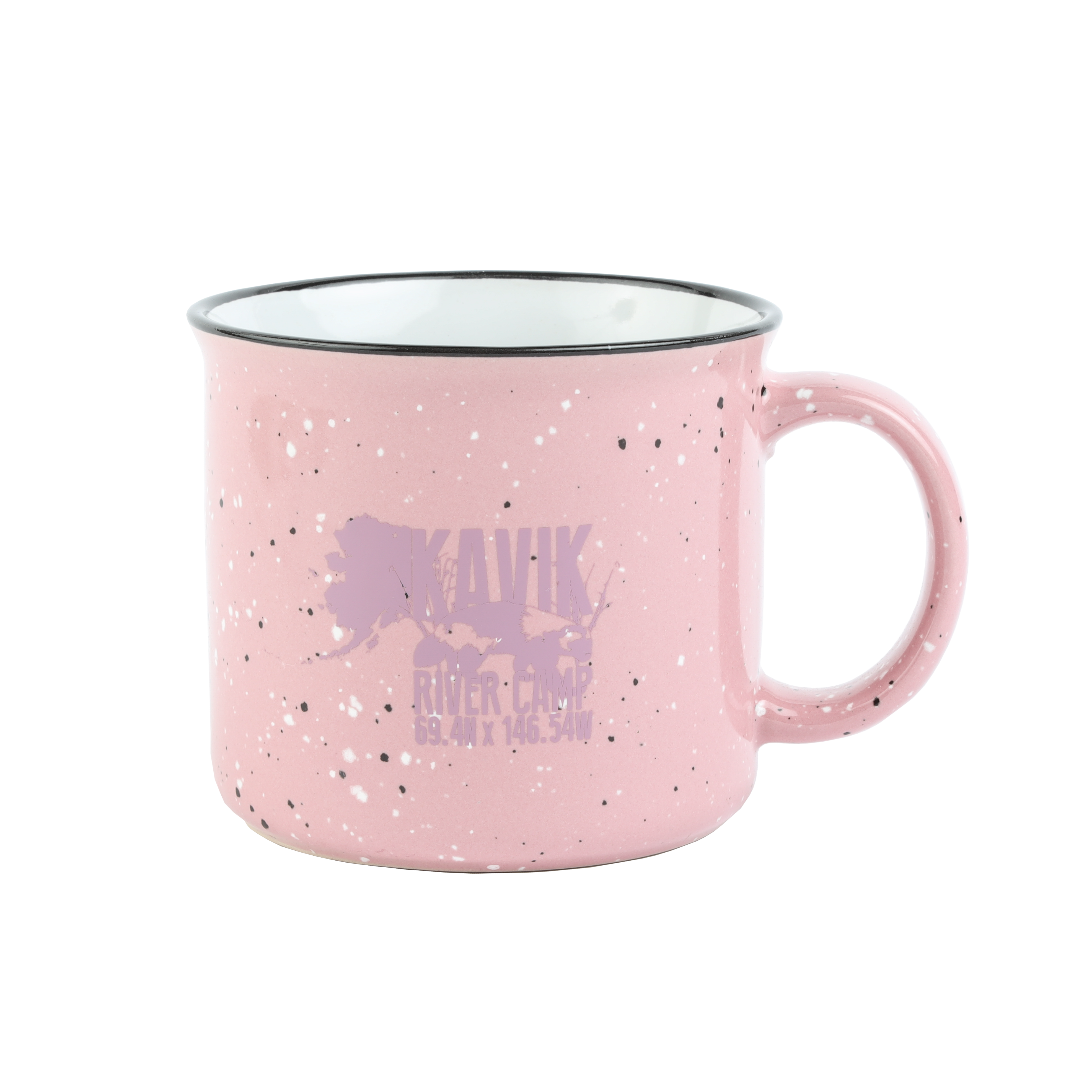 Kavik River Camp | Logo Coffee Mug - Pink
