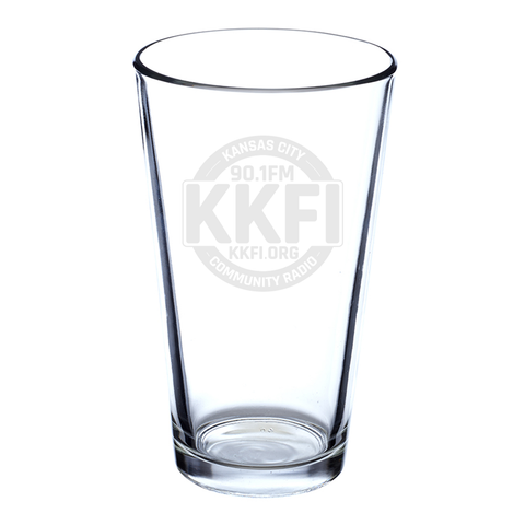 KKFI | Logo Pint Glass